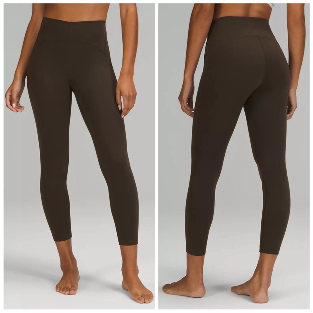 Lululemon NWT Instill High-Rise Tight 25" Dark Olive Size 2